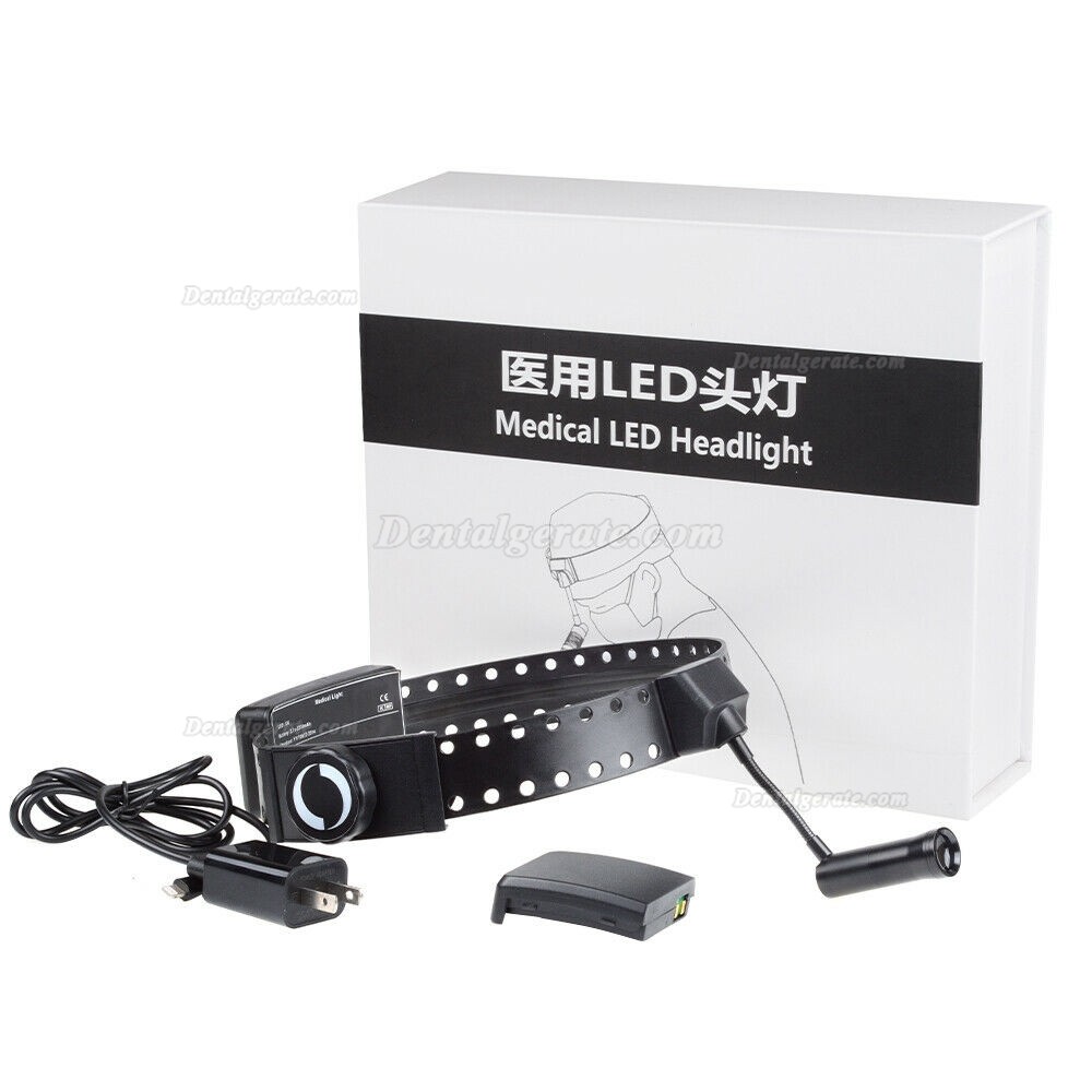 YUYO DY-012 Dental 5W LED OP-Stirnleuchte Kabellos Medizinischer HNO Stirnlampe